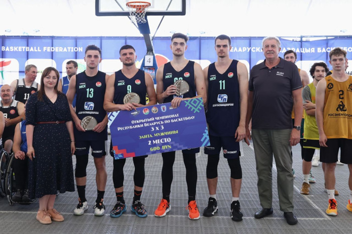 Призёры II этапа чемпионата Беларуси по баскетболу 3х3